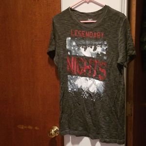 Dark Gray Legendary Nights Express tee
